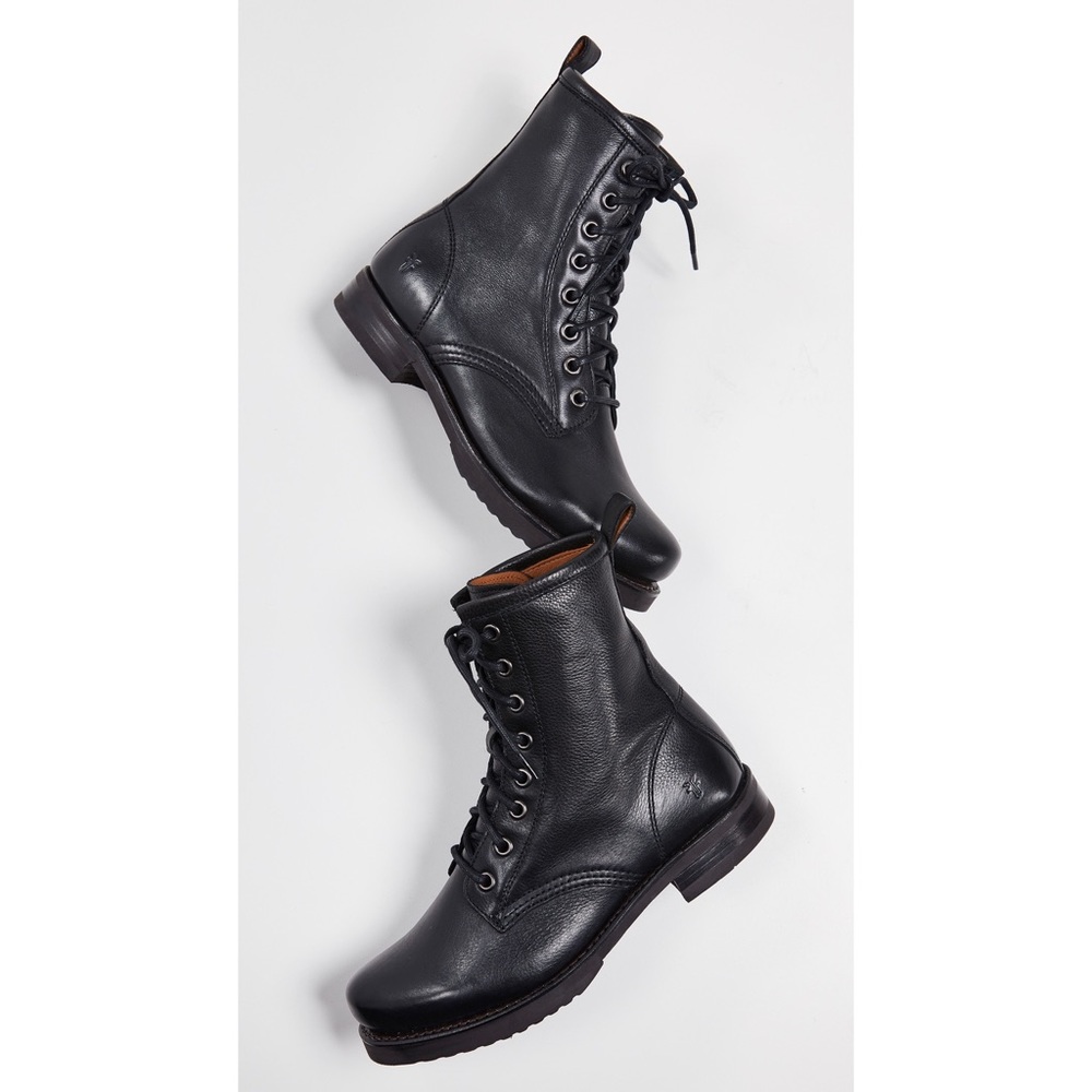 NEW + NEVER WORN (w/o tags) - Frye combat boots